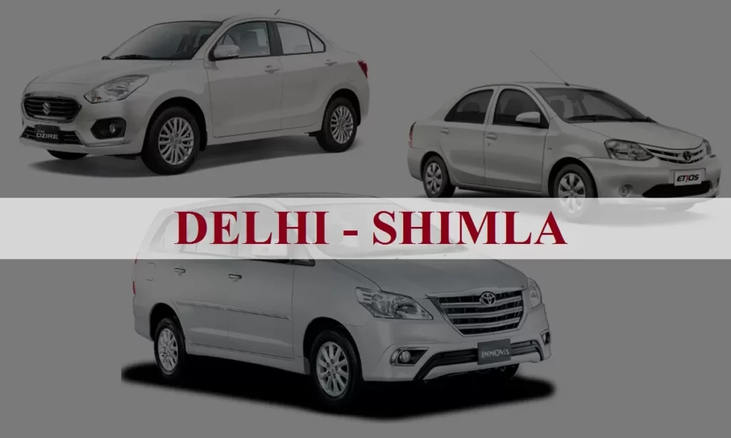 Delhi To Shimla Cab Service